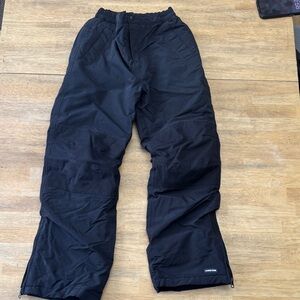 Lands' End black kids Snowpants